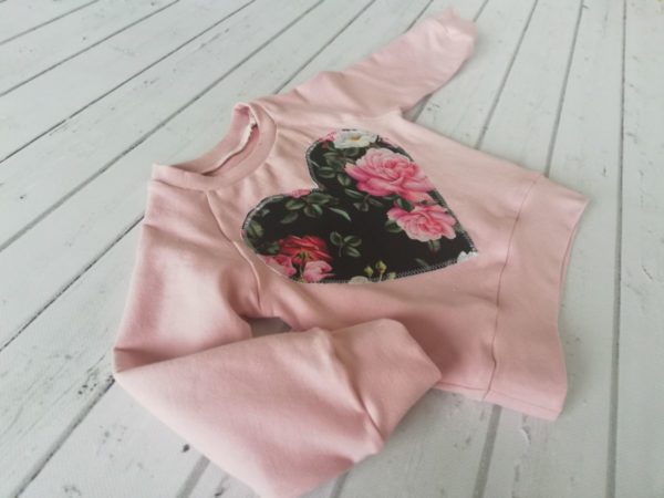 Bluza dla dziewczynki różowa