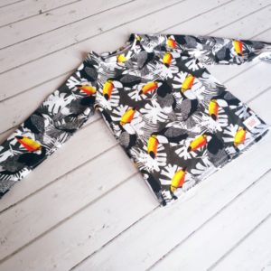 Koszulka na długi rękaw tukany