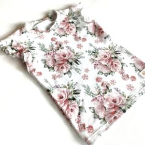 Letnia bluzka dla dziewczynki lovely flowers