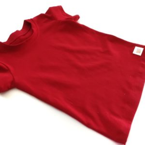 Czerwony t-shirt dziecięcy