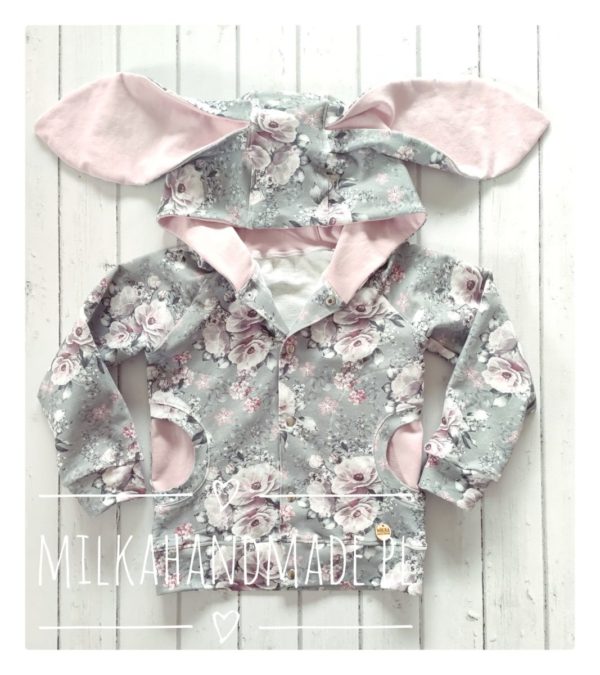Bluza rozpinana dla dziewczynki lovely flowers