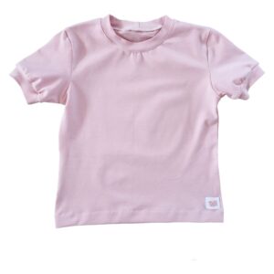 T-shirt dla dziewczynki różowy