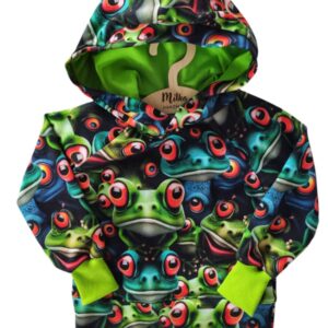 Bluza chłopięca żaby