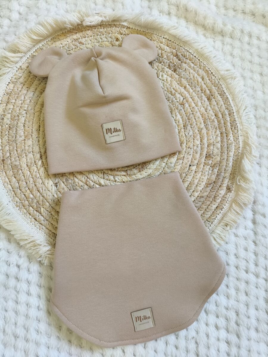 Czapka i chustka dla dzieci kolory - obrazek 7