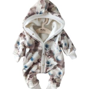 Kombinezon wiosenny dla dziewczynki lilie