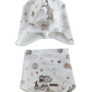 Czapka i chustka dla dzieci sweet dreams