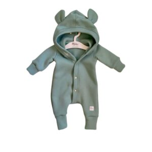 Kombinezon wiosenny dla dzieci oliwkowy