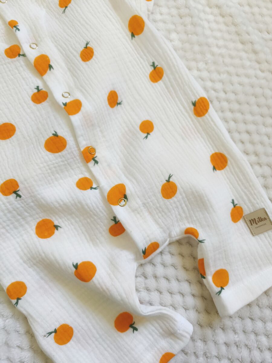 Rampers muślinowy na lato - obrazek 2