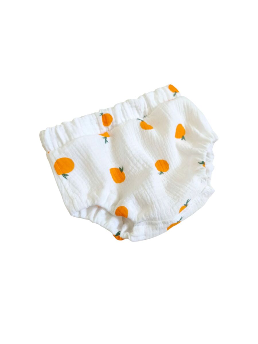 Bloomersy muślinowe mandarynki