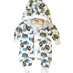 Rampers dla dzieci sówki