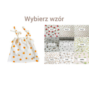 Sukienka muślinowa dla dziewczynki