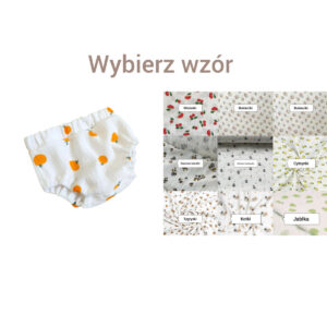 Bloomersy muślinowe dla dzieci