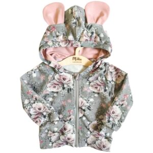 Bluza lovely flowers na zamek