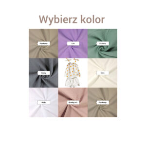 Bluzka muślinowa dla dziewczynki