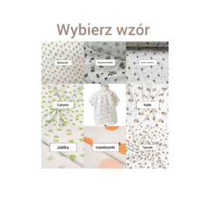 Bluzeczka muślinowa dla dziewczynki wzory