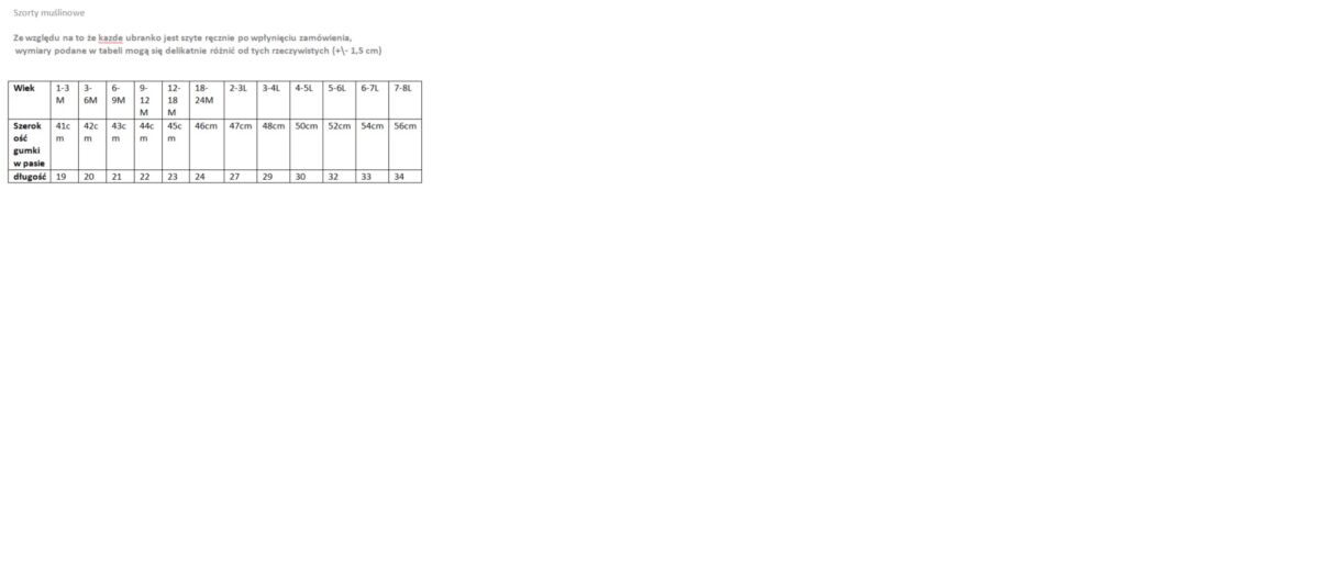 Szorty muślinowe dla dzieci ecru - obrazek 5