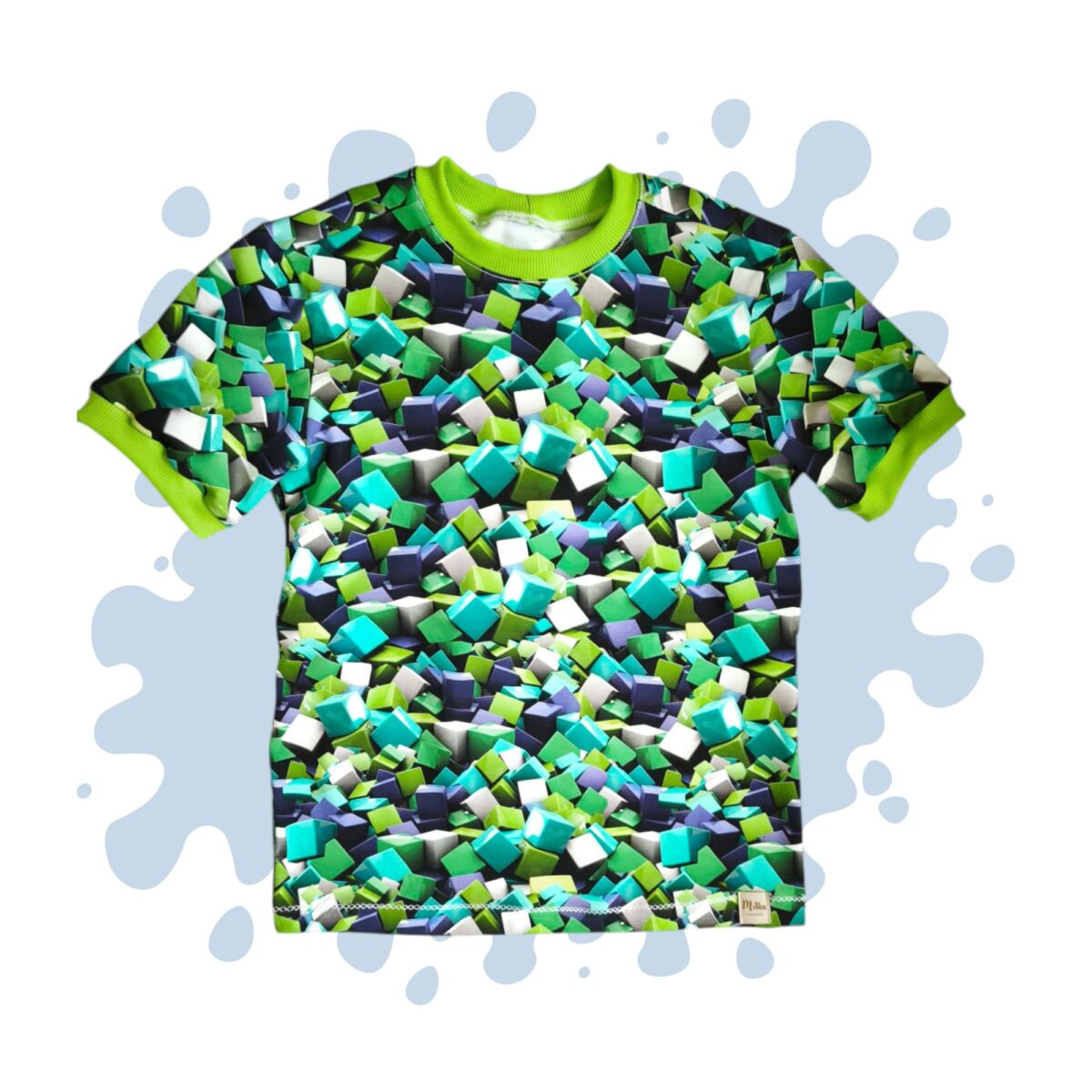 T-shirt chłopięcy klocki - obrazek 2