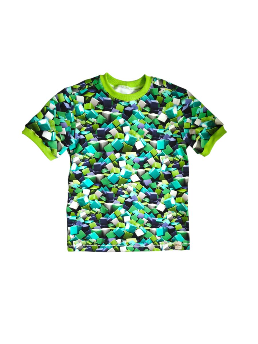 T-shirt chłopięcy klocki