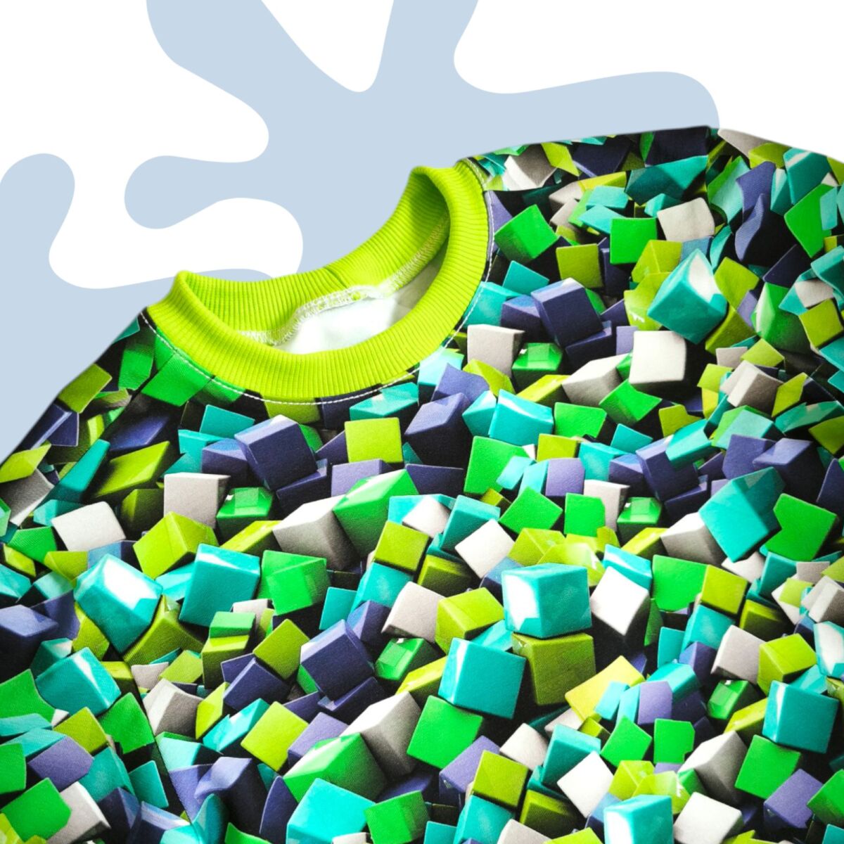 T-shirt chłopięcy klocki - obrazek 4