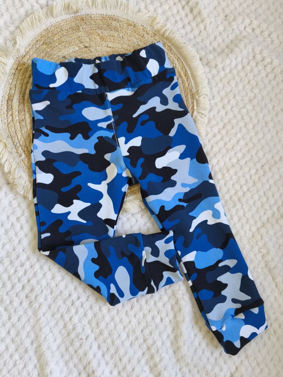 Komplet dresowy niebieskie moro - obrazek 2