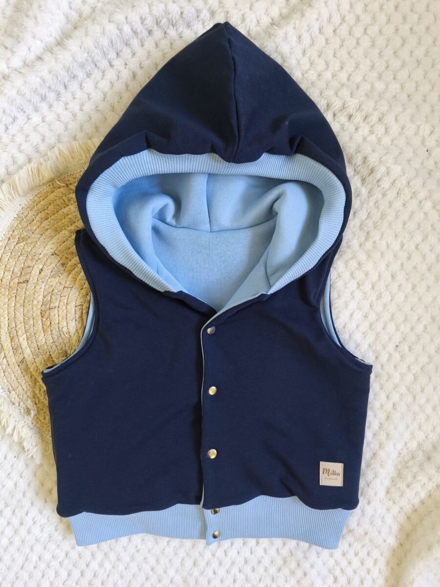 Bezrękawnik dla chłopca dresowy - obrazek 4