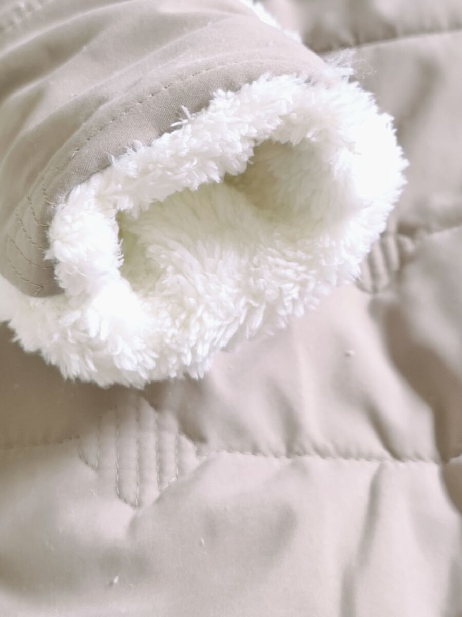 Kombinezon zimowy dla noworodka oliwkowy rozmiary 56-68 - obrazek 6