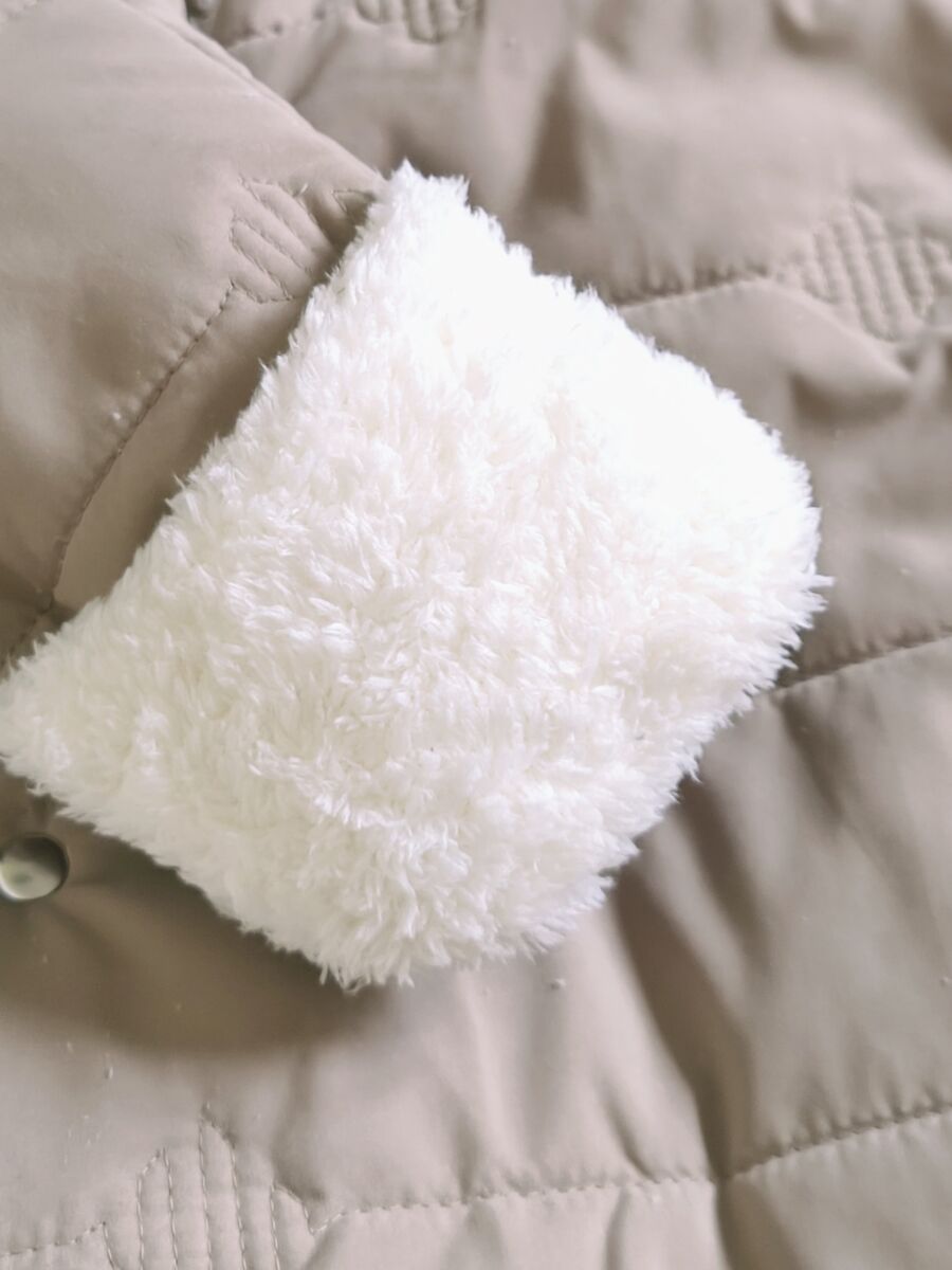 Kombinezon zimowy dla noworodka oliwkowy