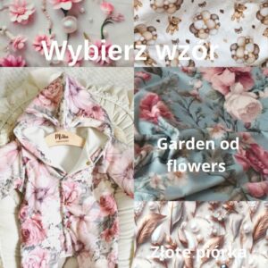 Kombinezon welurowy wybierz wzór