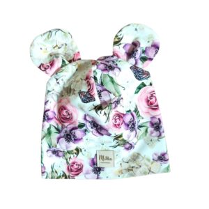 Czapka dla dziewczynki bzy