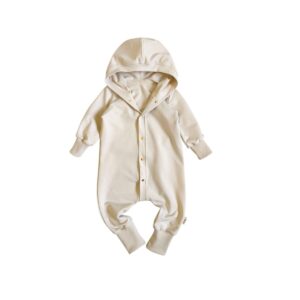 Rampers dresowy beżowy