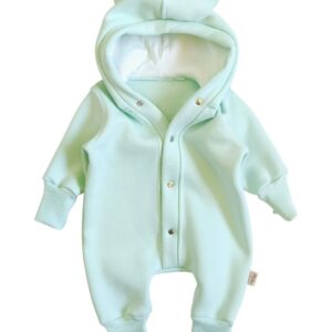 Kombinezon ocieplany jasny miętowy