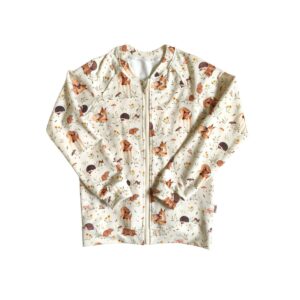 Bluza na zamek sarenki