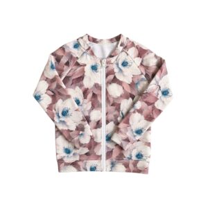 Bluza na zamek lilie